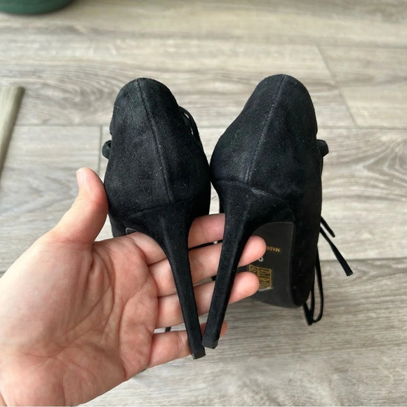 Jeffrey Campbell Brielle  Lace-Up Suede Pump - Picture 7 of 16